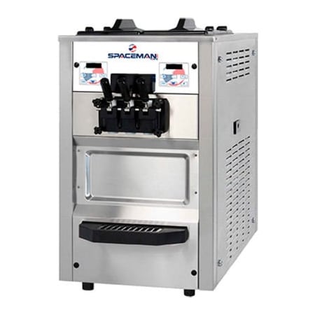 Forte Supply Spaceman 6235-C, Two Flavor, Single Twist, Mid-Capacity Counter-Top Soft-Serve Machine 6235-C